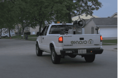 clarke 蚊子 truck with electric sprayer